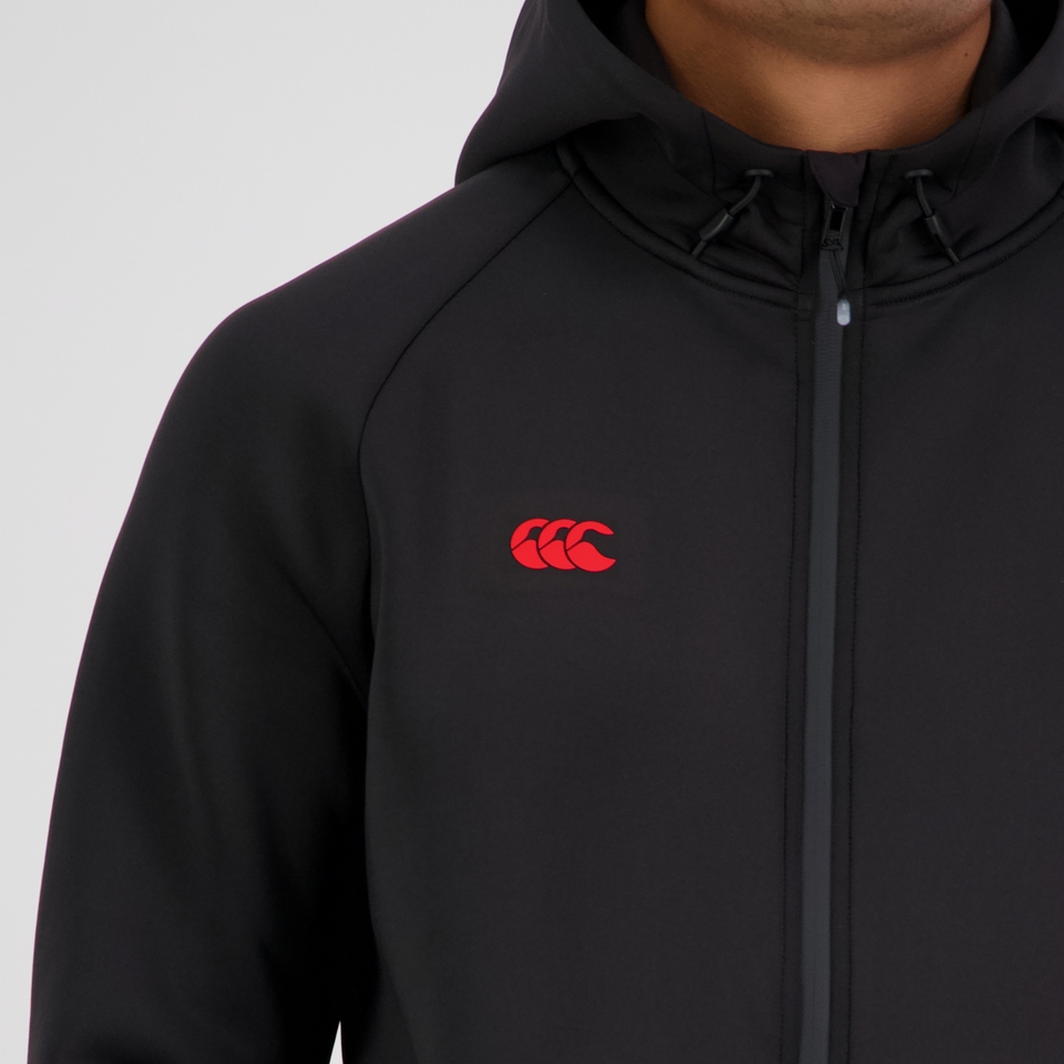MENS EVEREST FULL ZIP HOODY BLACK