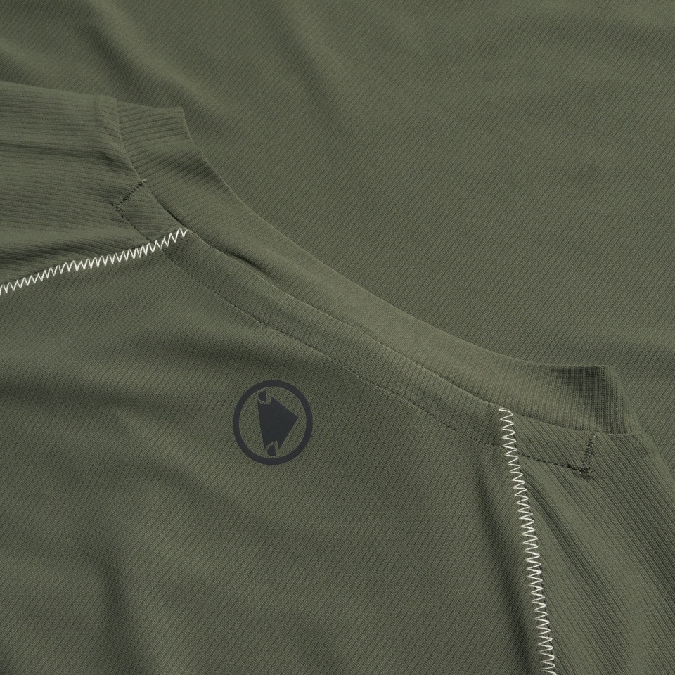 SULTRAC langärmeliges T-Shirt für Herren - Grün