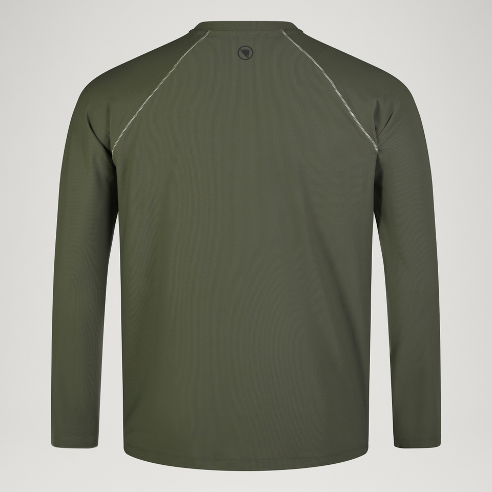 SULTRAC langärmeliges T-Shirt für Herren - Grün
