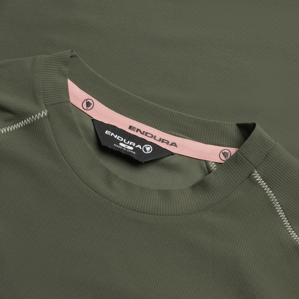 SULTRAC langärmeliges T-Shirt für Herren - Grün