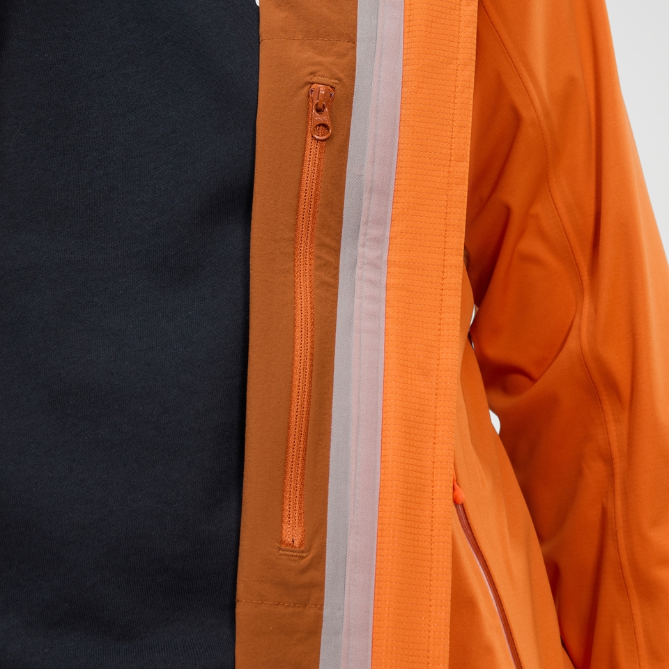 Women's Ridge-Roamer Softshell Jacket - Orange/Brown