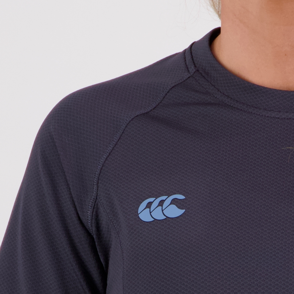 WOMENS TEMPO+ TRAINING T-SHIRT NAVY
