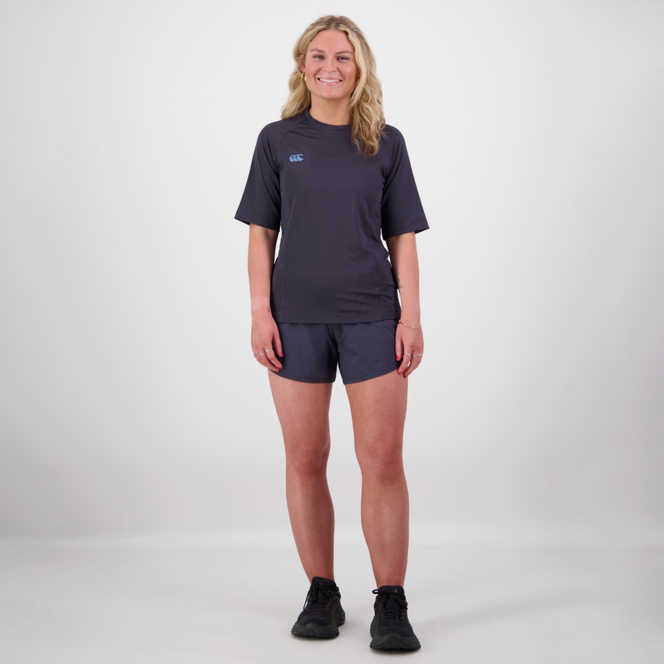 WOMENS TEMPO+ TRAINING T-SHIRT NAVY