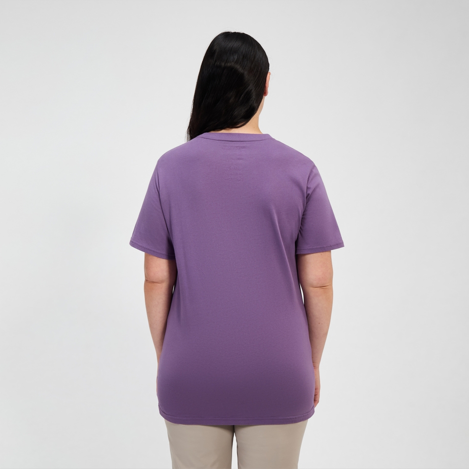 Women's Hill Hazed Short Sleeve Tee - Purple