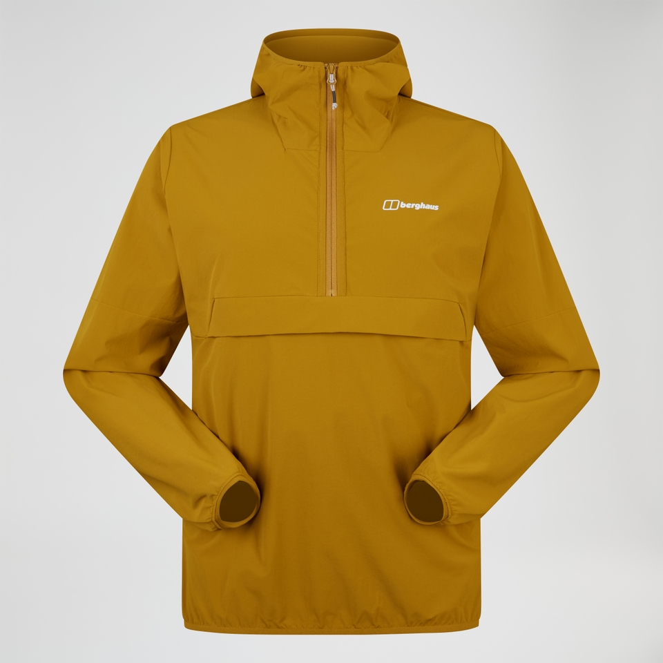 Wandermoor Wind Smock für Herren - Braun