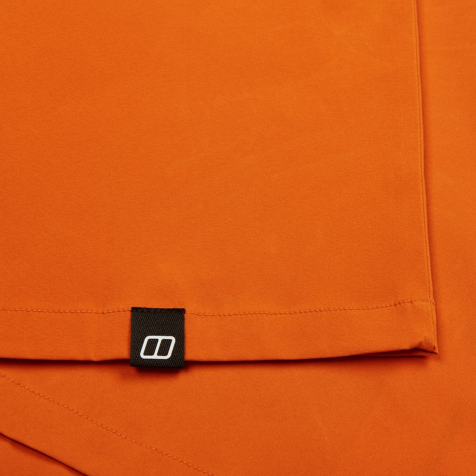 Explorer Kurzarm Hemdjacke für Herren - Orange