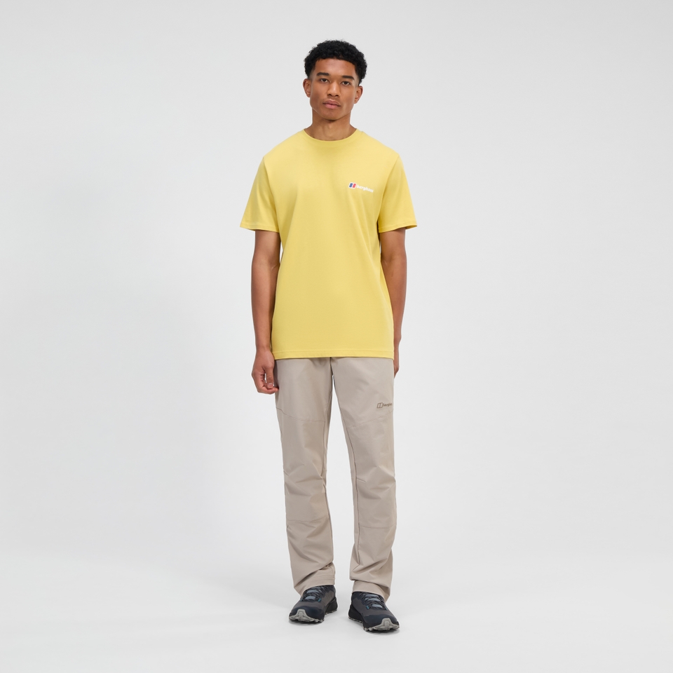 Berghaus Class Logo Shirt für Herren - Gelb