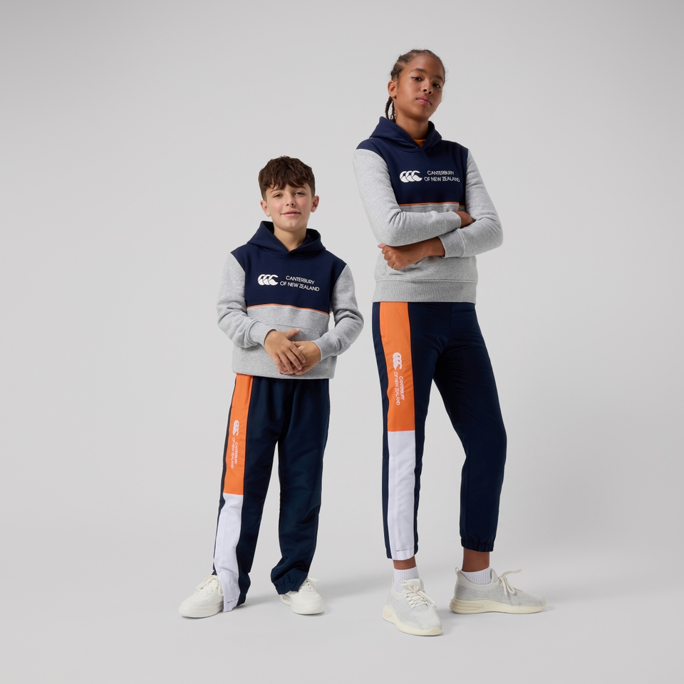 JUNIOR UNISEX LEGENDS PANEL HOODY NAVY