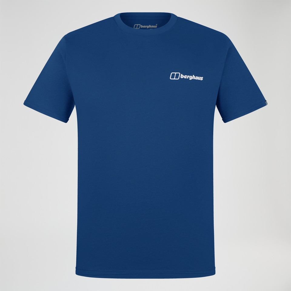 Men's Rolling Peaks Short Sleeve Tee - Blue