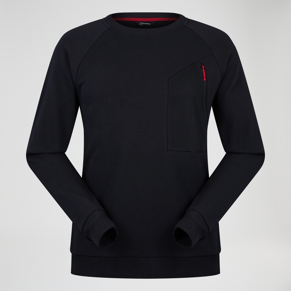 Unisex Storm 25 Crew Sweater - Black
