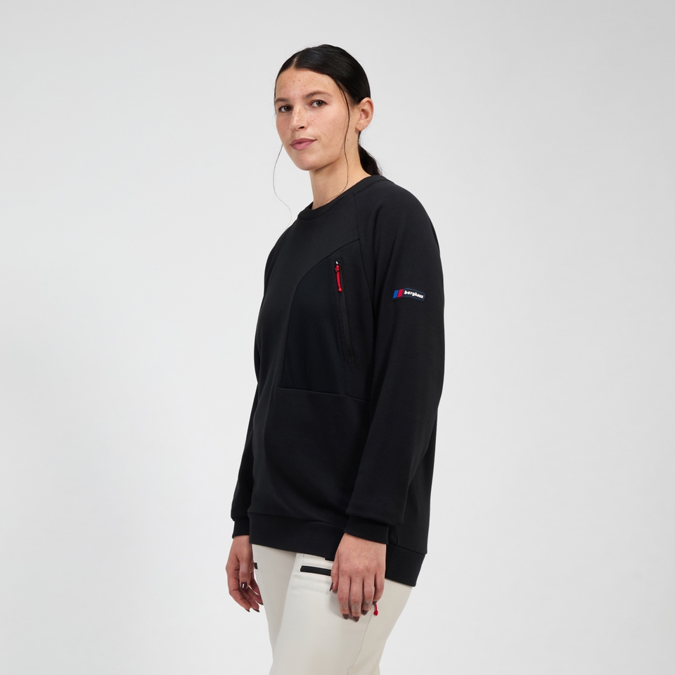 Unisex Storm 25 Crew Sweater - Black