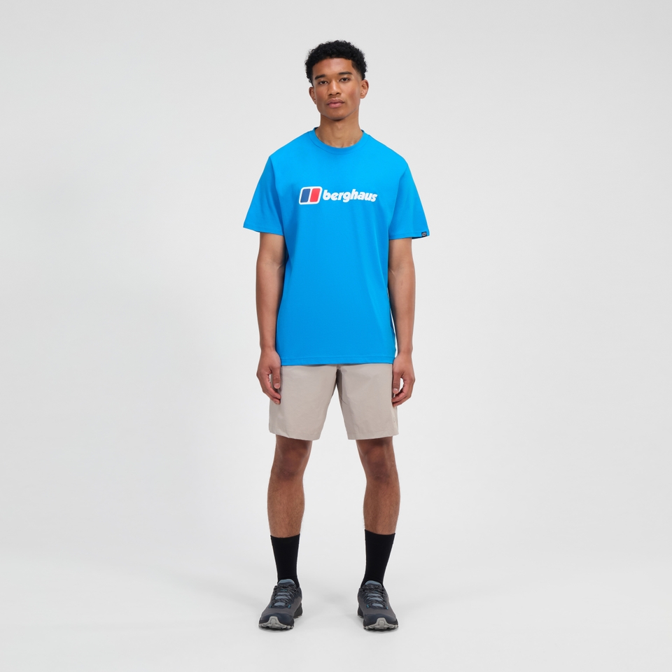 Men's Berghaus Class XL-Logo Tee - Blue