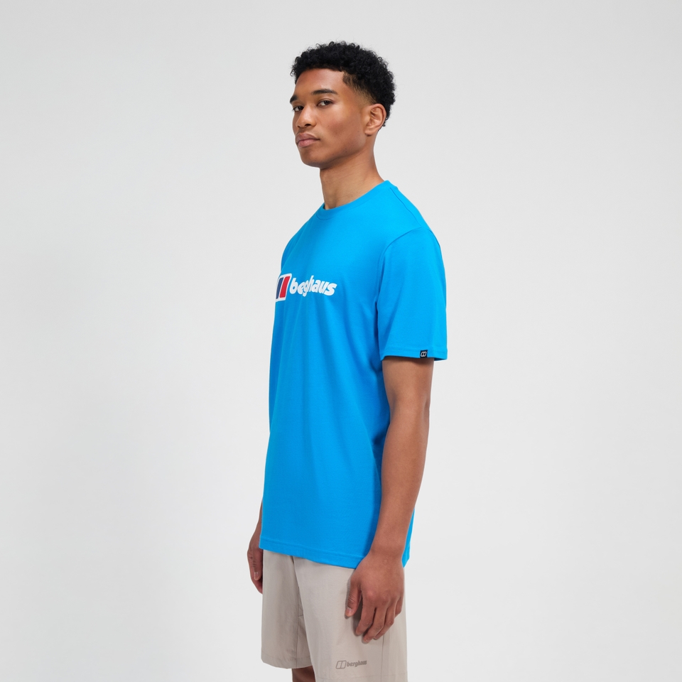 Men's Berghaus Class XL-Logo Tee - Blue