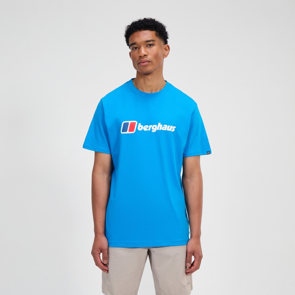 Men's Berghaus Class XL-Logo Tee - Blue