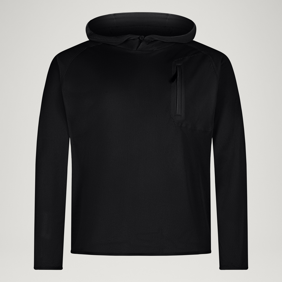 Men's SulTrac Breathable Hoodie - Moonless Night
