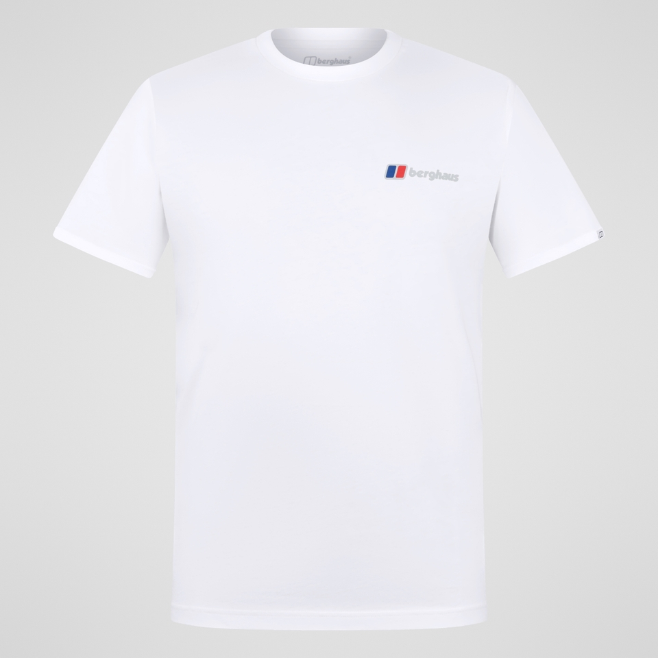 Men's Dotted Mountain Tee - White