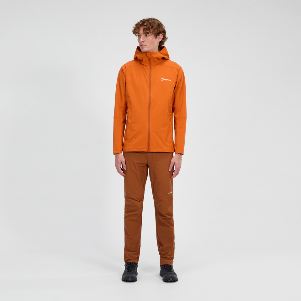 Ridge-Roamer Lite Softshell Jacke für Herren - Orange
