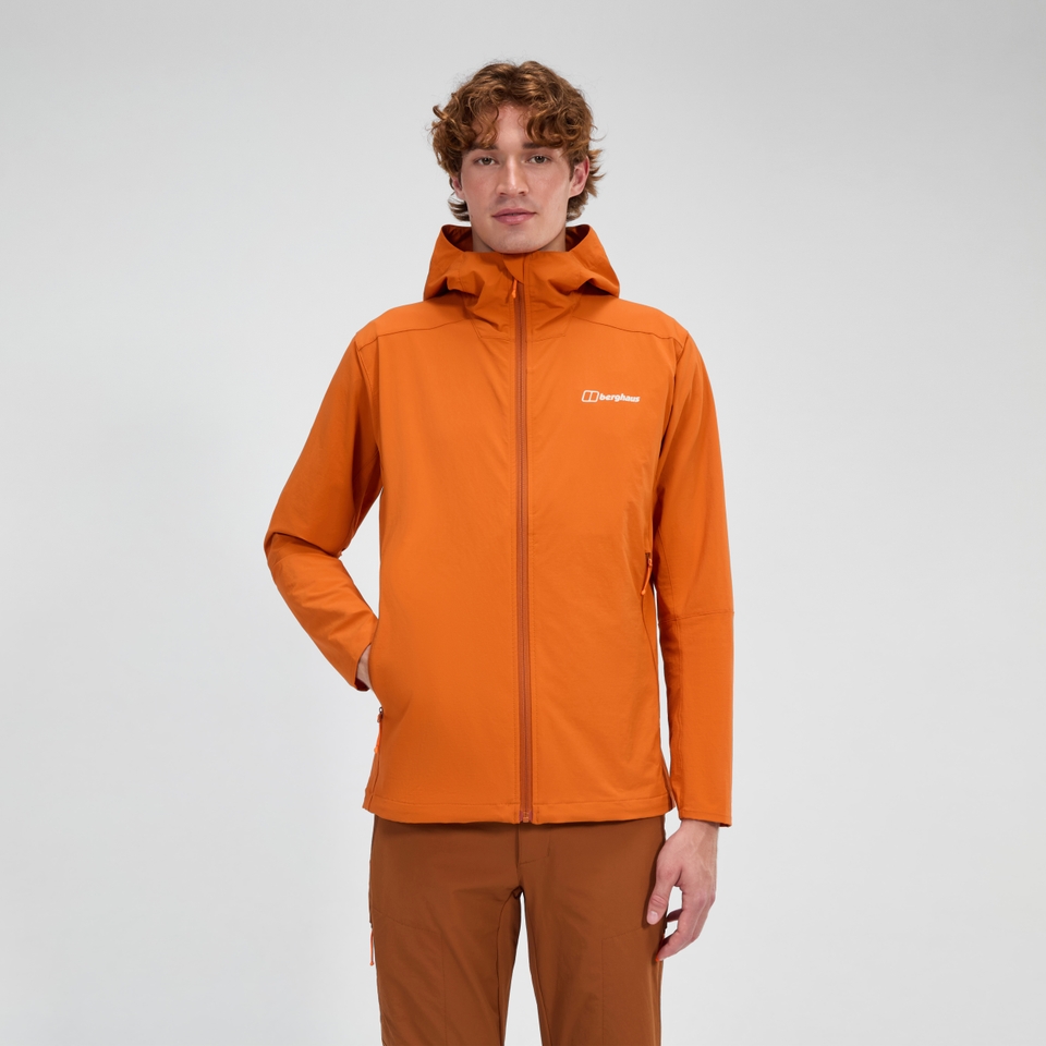 Ridge-Roamer Lite Softshell Jacke für Herren - Orange