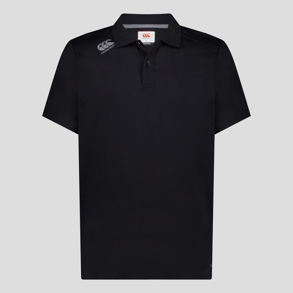MENS VAPODRI TEMPO POLO SHIRT BLACK