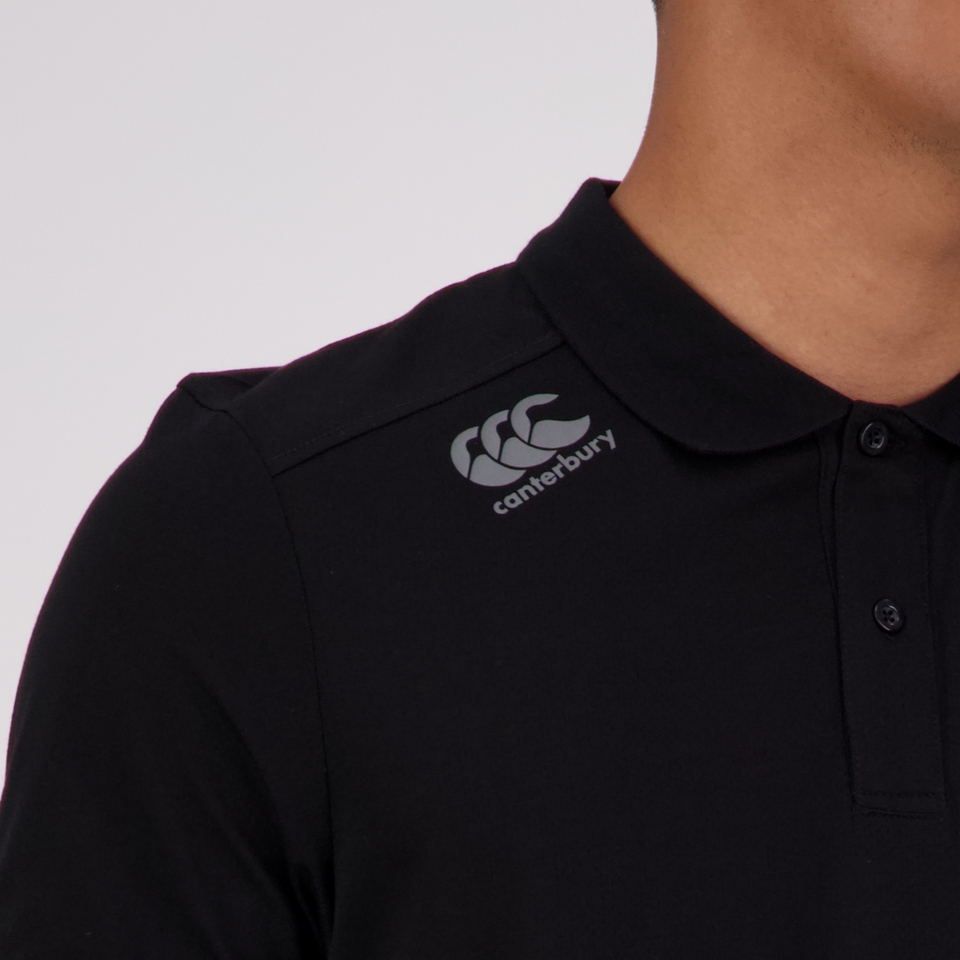 MENS VAPODRI TEMPO POLO SHIRT BLACK