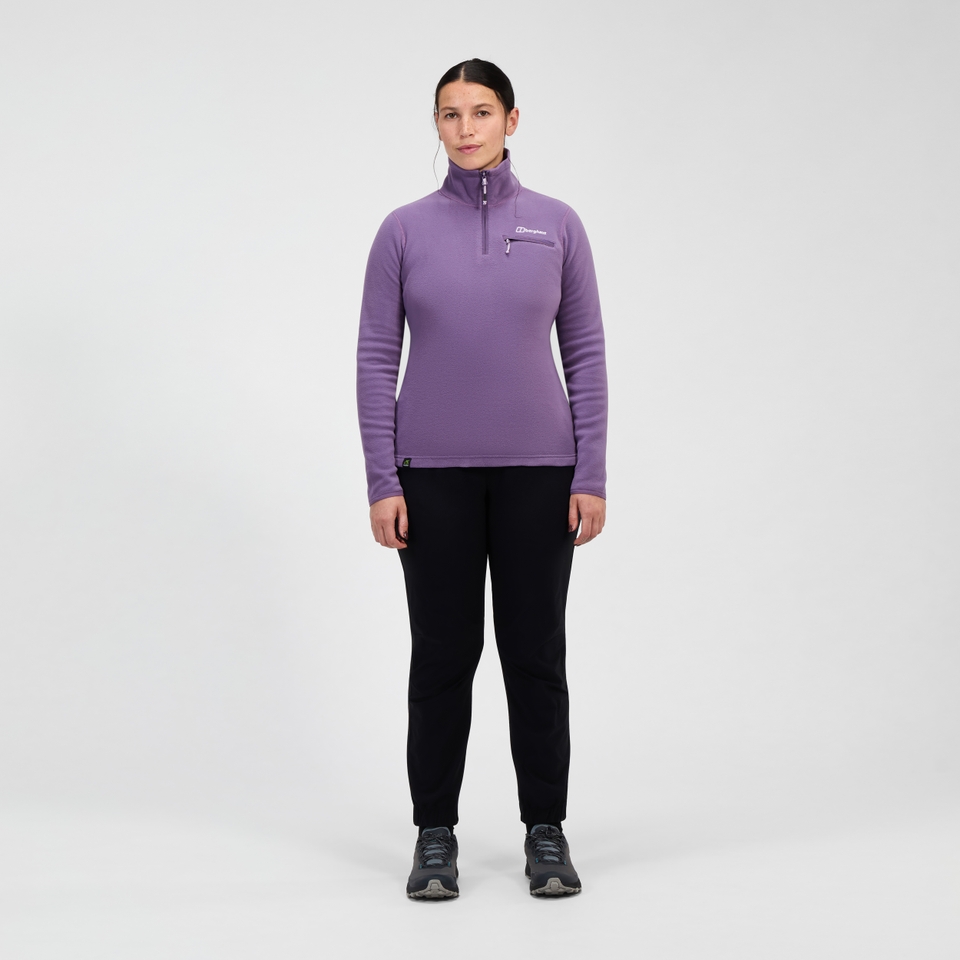 Women's Prism 2.0 Micro Half Zip Polartec Fleece - Purple