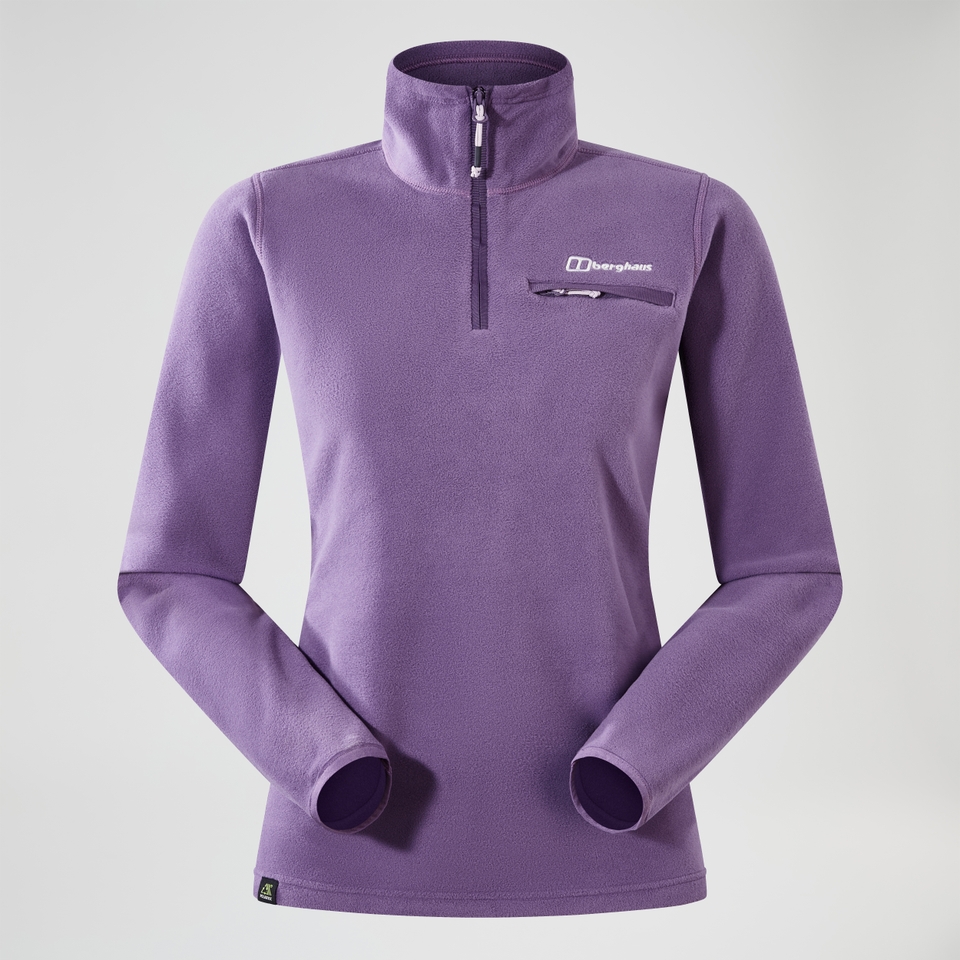 Women's Prism 2.0 Micro Half Zip Polartec Fleece - Purple