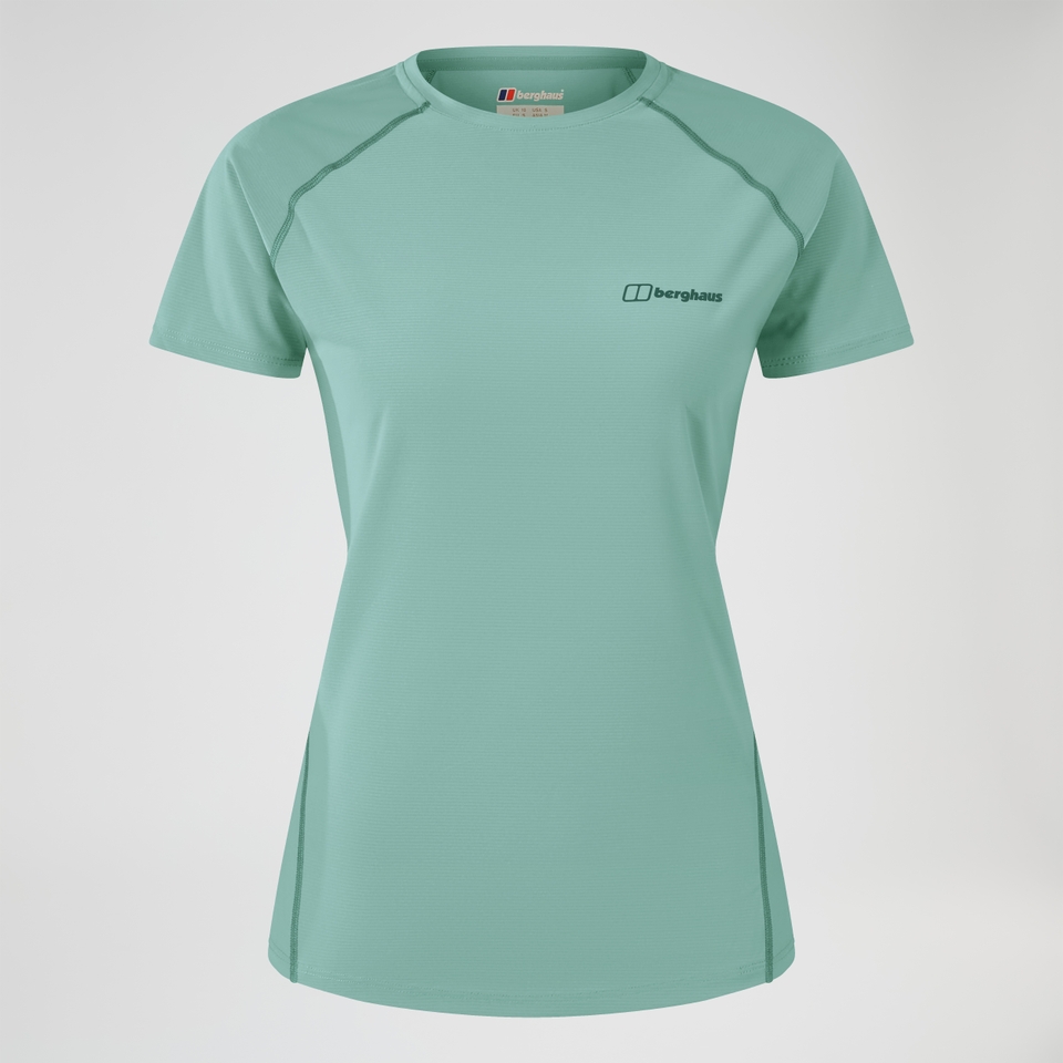 24/7 Short Sleeve Tech T-Shirt für Damen - Grün