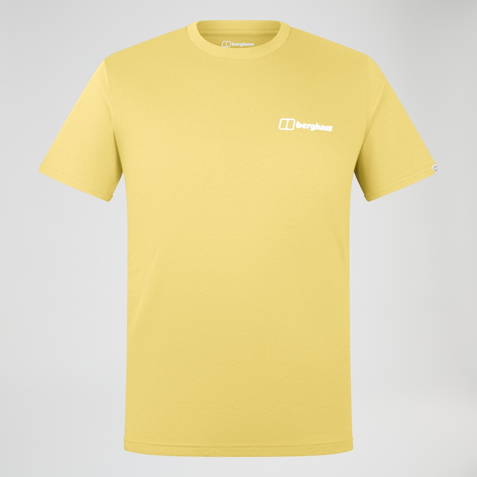 Rolling Peaks Kurzarm Shirt für Herren - Gelb