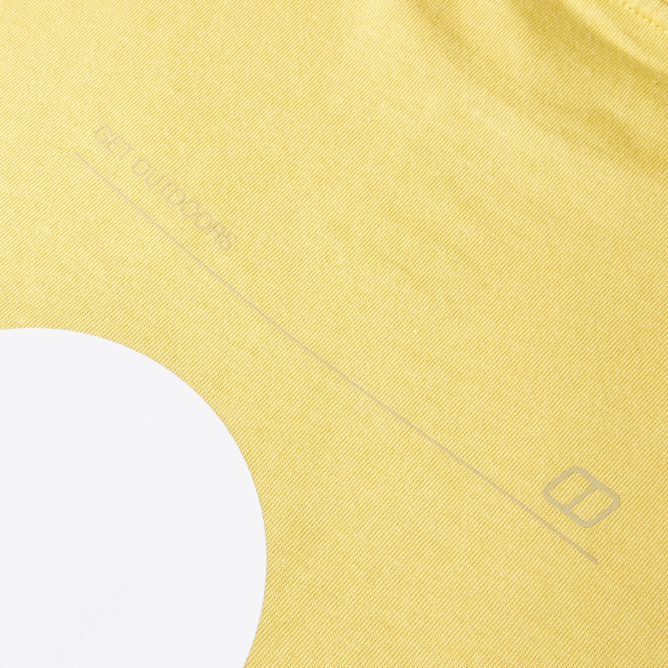 Rolling Peaks Kurzarm Shirt für Herren - Gelb