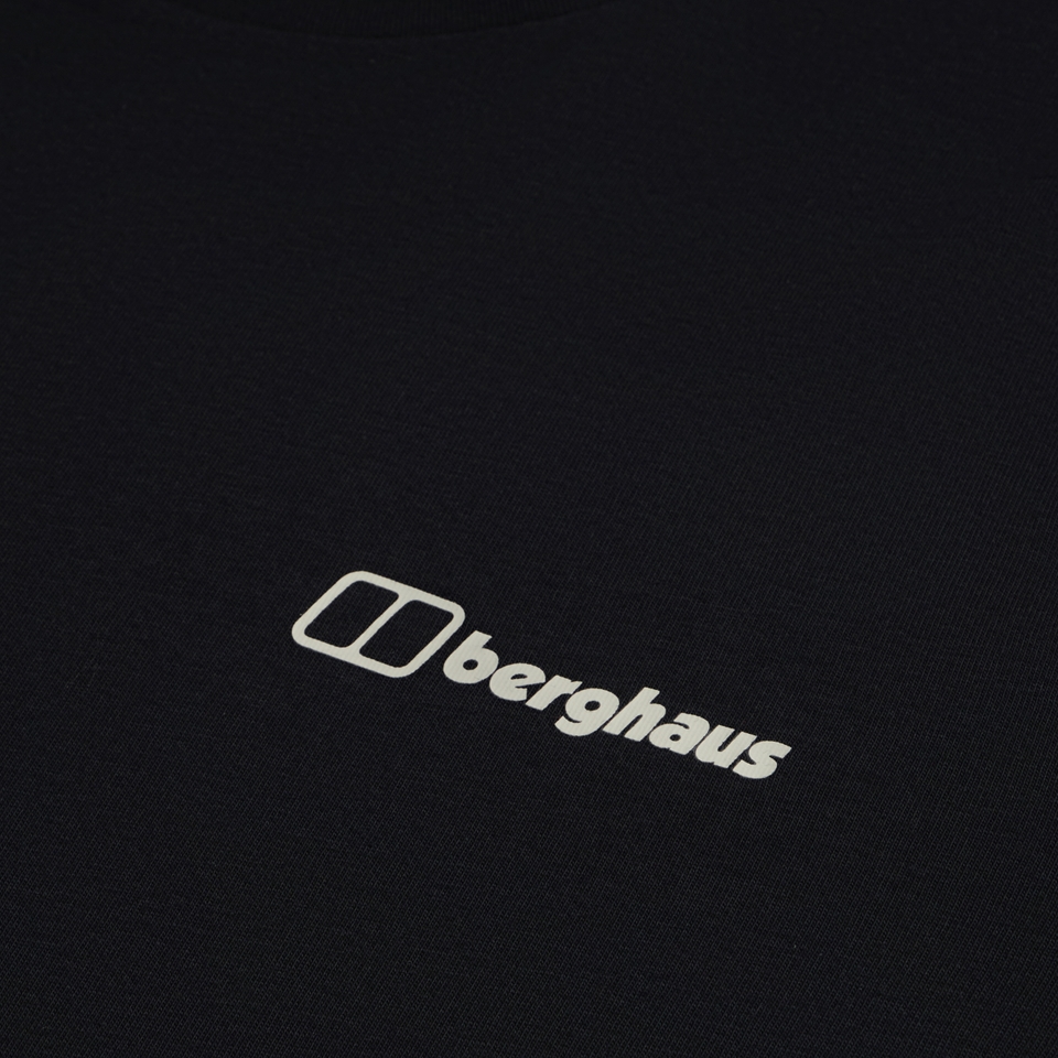 Center Logo Tee  für Herren - Schwarz
