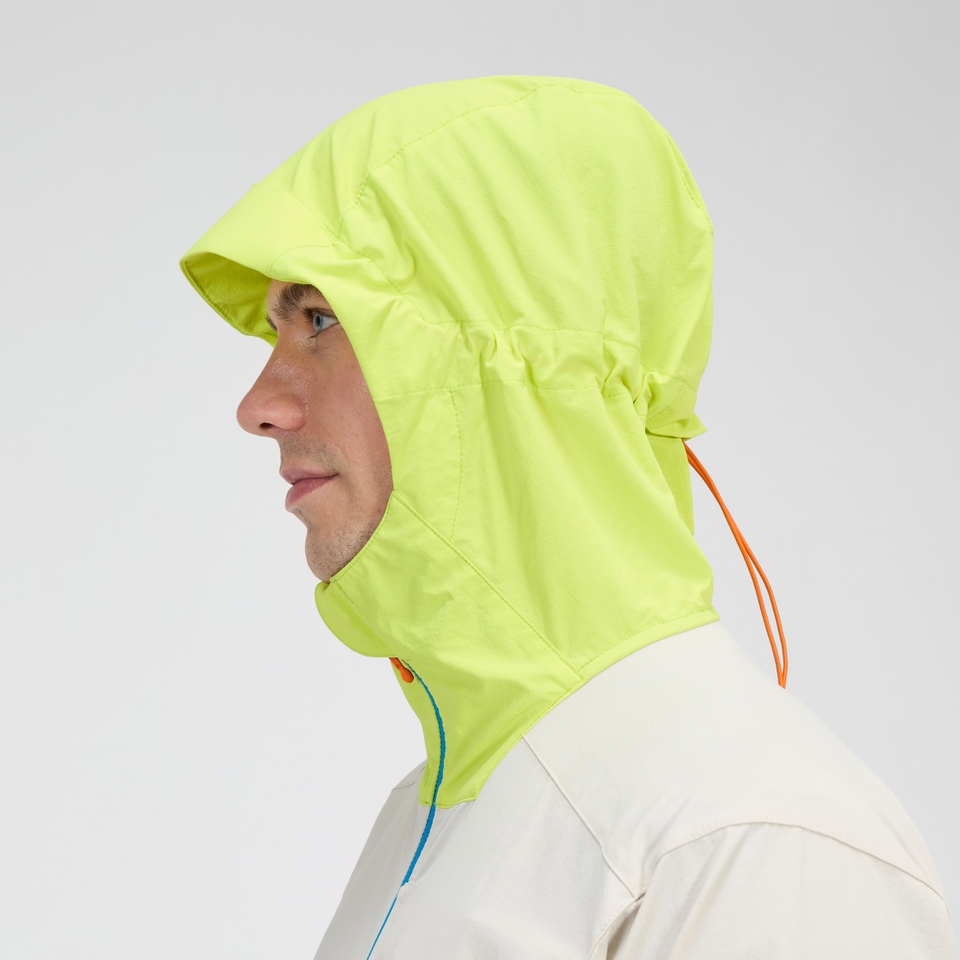 Men's Ridge-Roamer Lite Softshell Jacket - Grey/Yellow