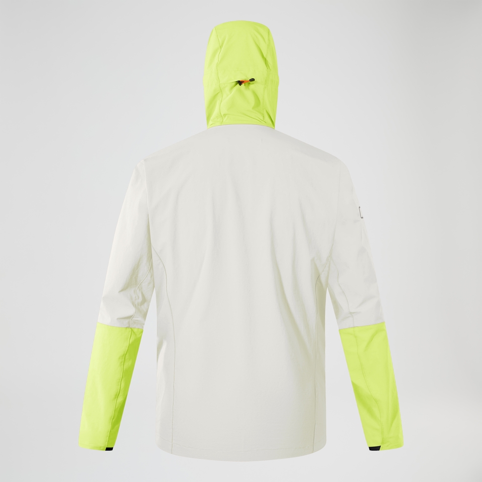 Men's Ridge-Roamer Lite Softshell Jacket - Grey/Yellow