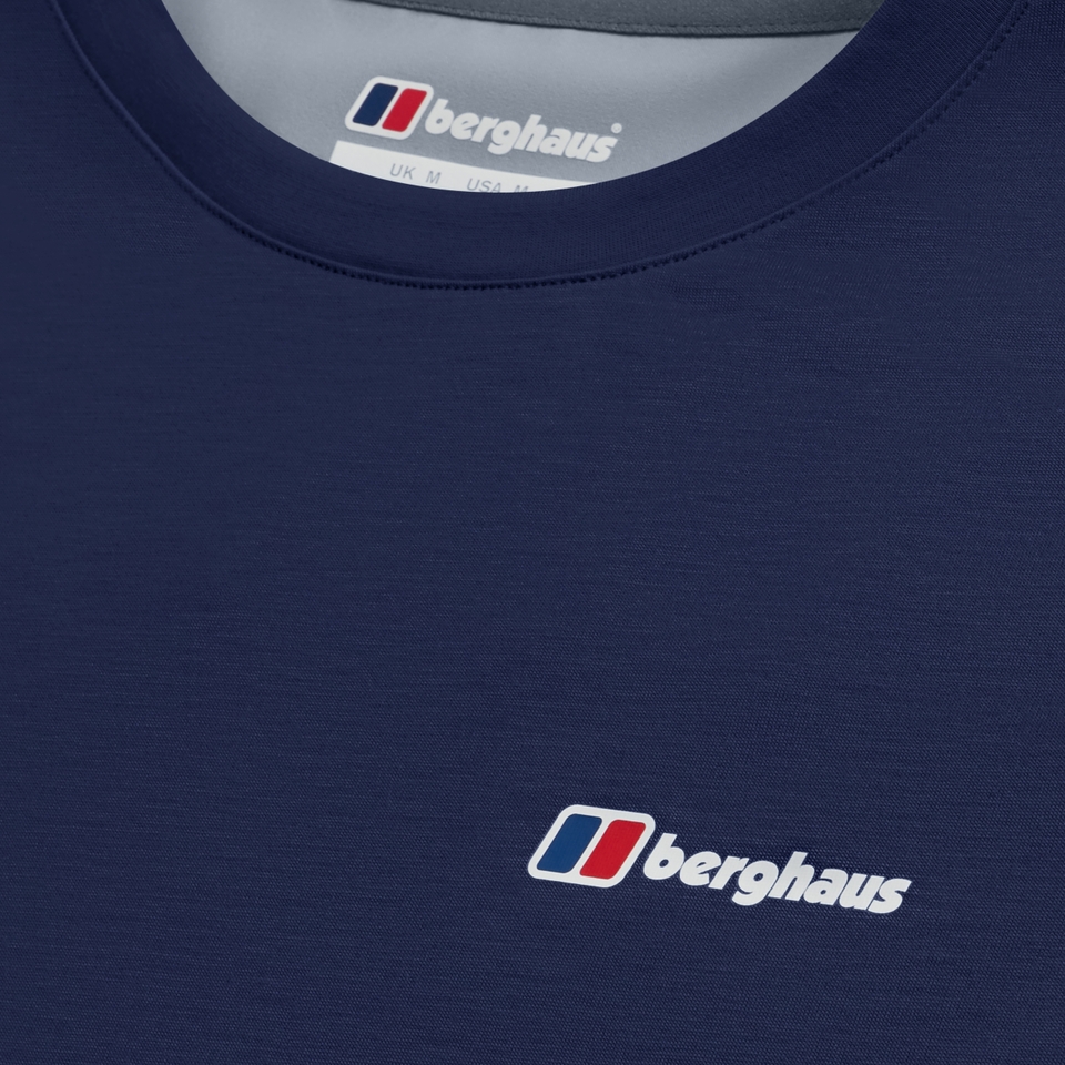 Terrain Trek Tech Tee  für Herren - Blau/Grau