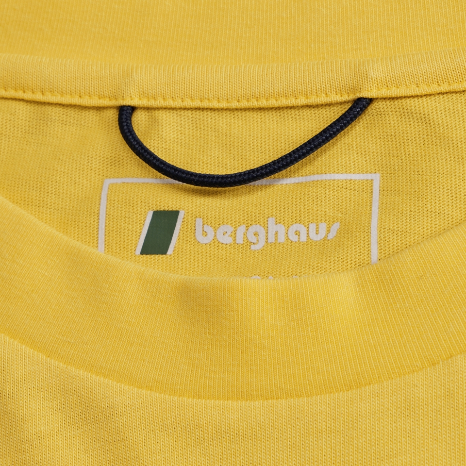 Men's Doodle Mountain Patch Tee - Yellow