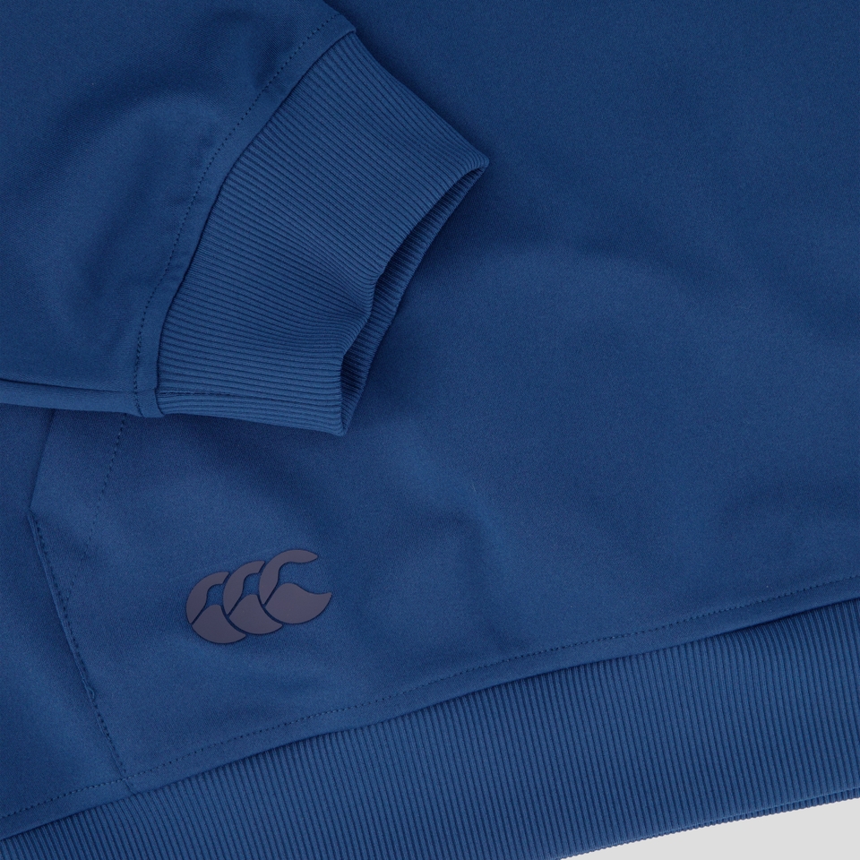 WOMENS TEMPO+ 1/4 ZIP TOP BLUE