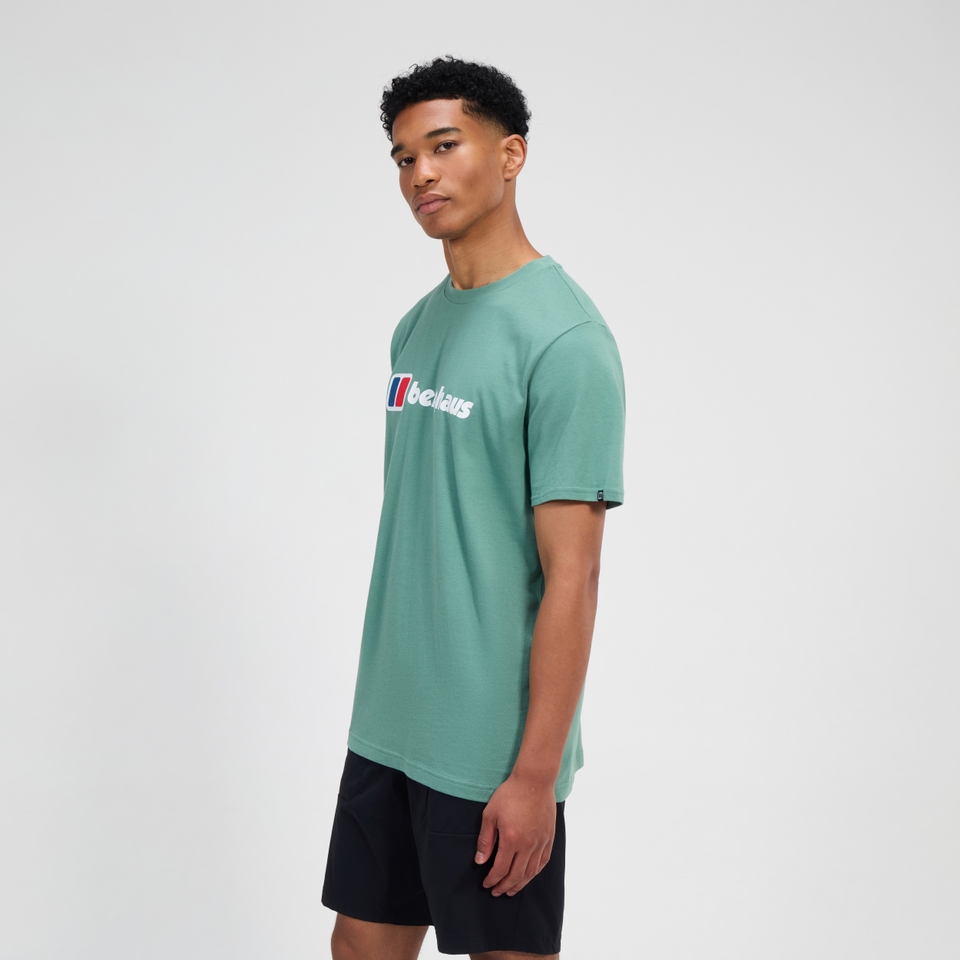 Men's Berghaus Class XL-Logo Tee - Green