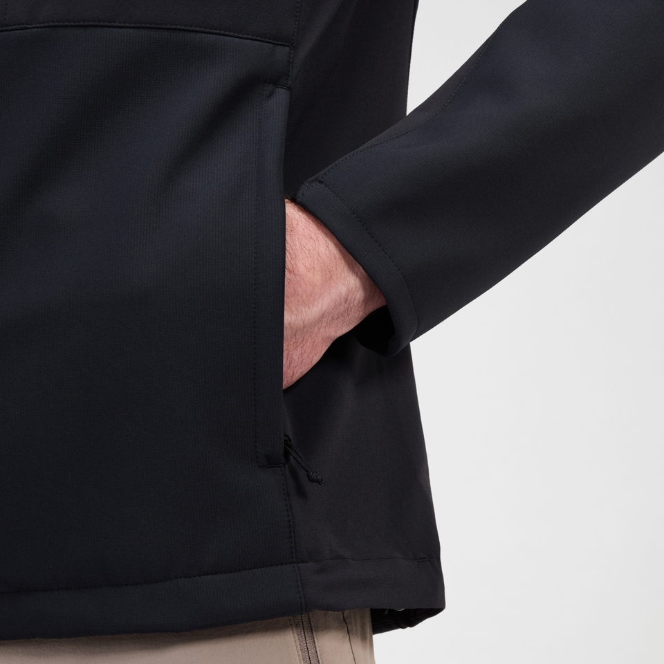 Ghlas 3.0 Softshell Jacke für Herren - Schwarz
