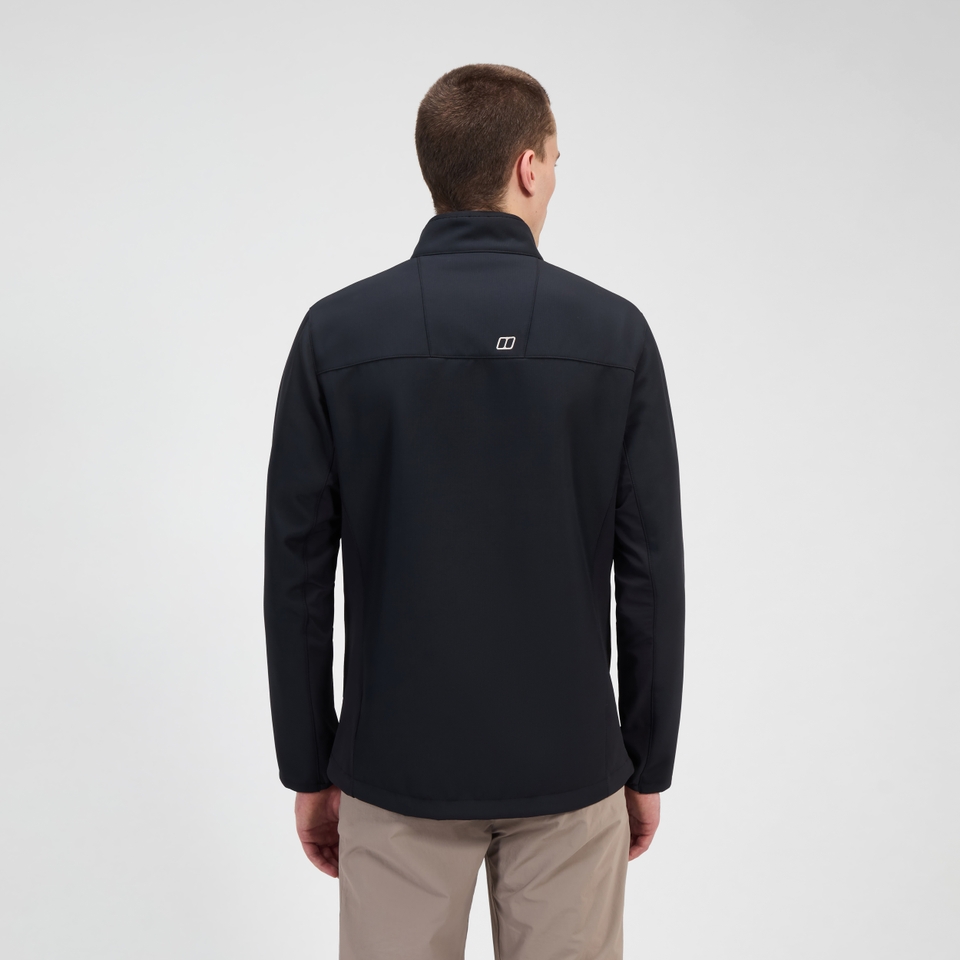 Ghlas 3.0 Softshell Jacke für Herren - Schwarz