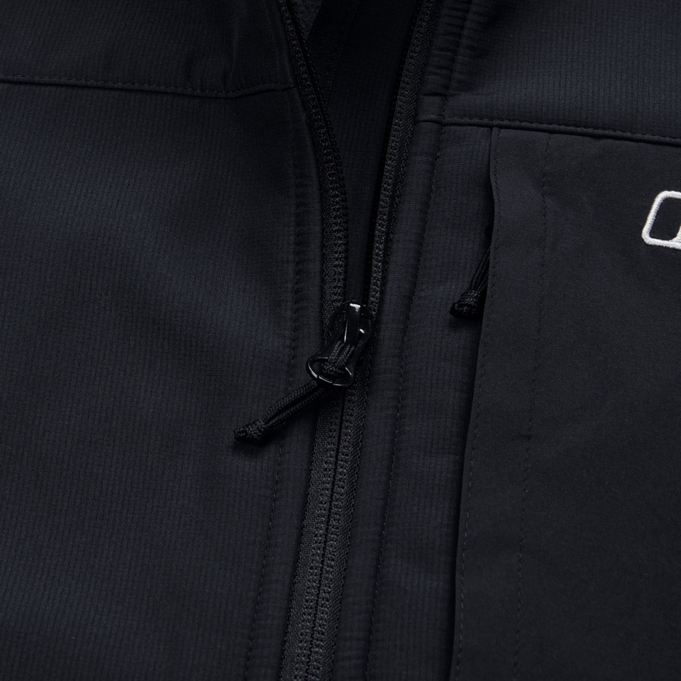 Ghlas 3.0 Softshell Jacke für Herren - Schwarz