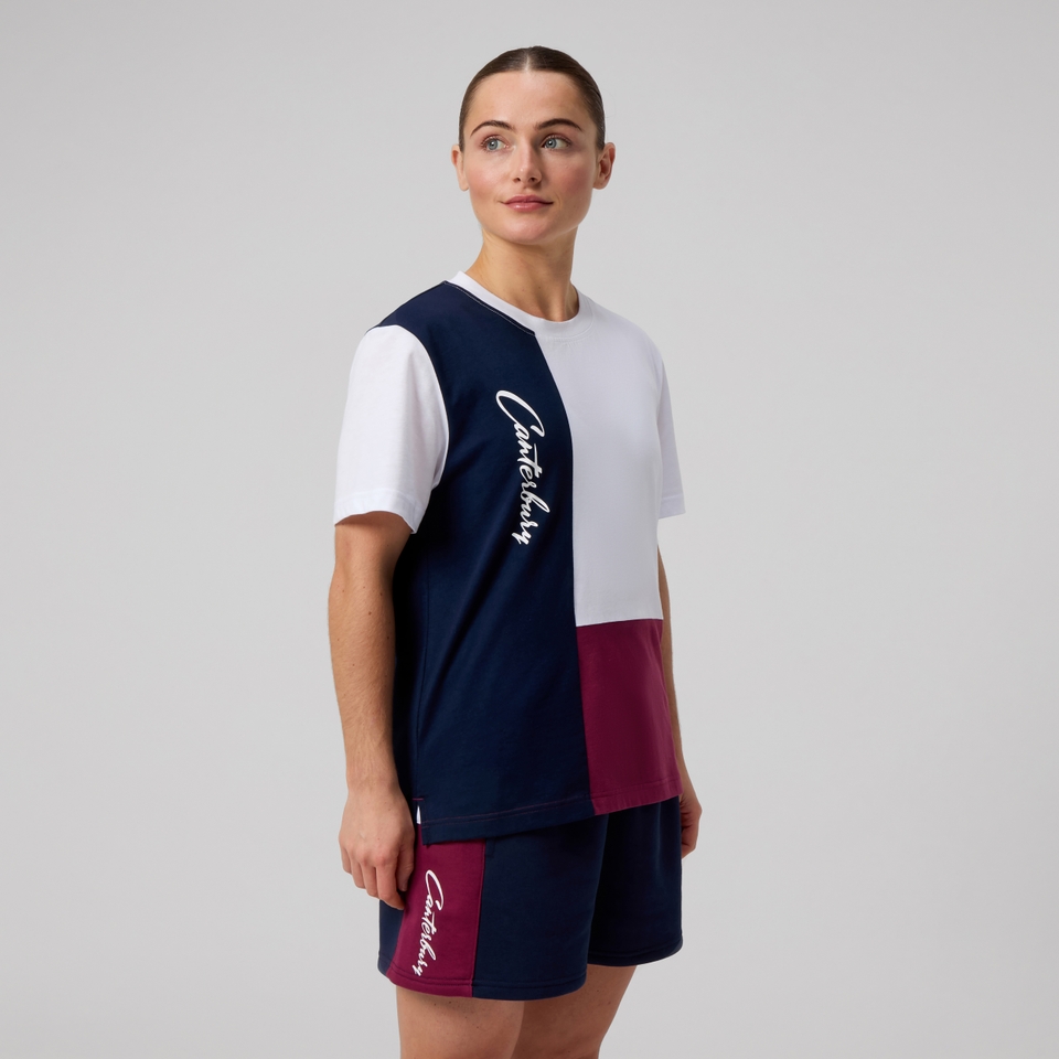 WOMENS HARLEQUIN TEE MULTI