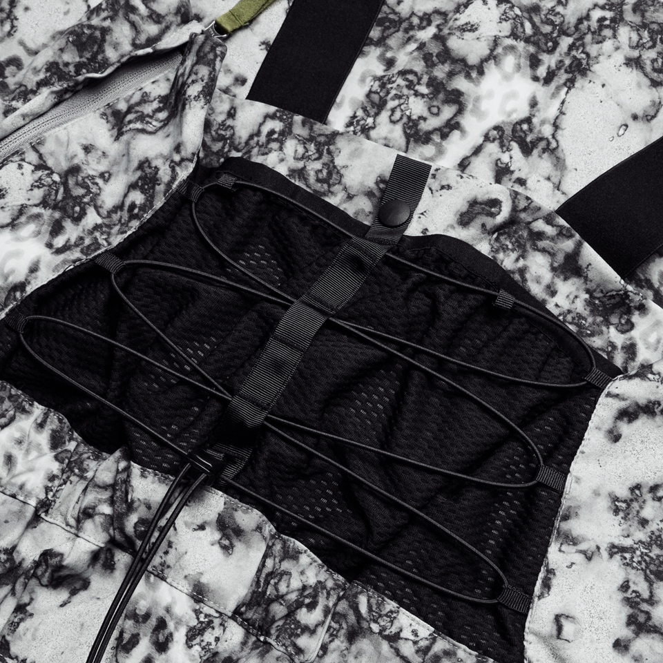 Women's SULTRAC Cargo Bib - Dispersed Floral