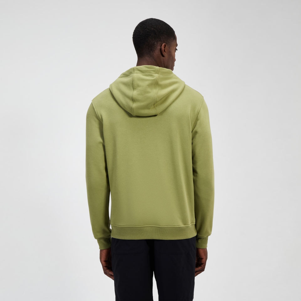 BERGHAUS M LOGO HOODY LIGHT GRN/GRN