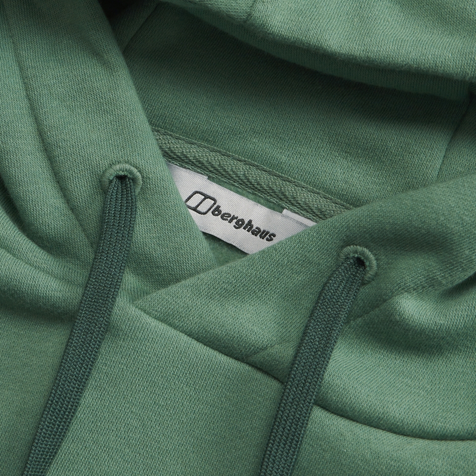Men's Small Logo Hoody - Green