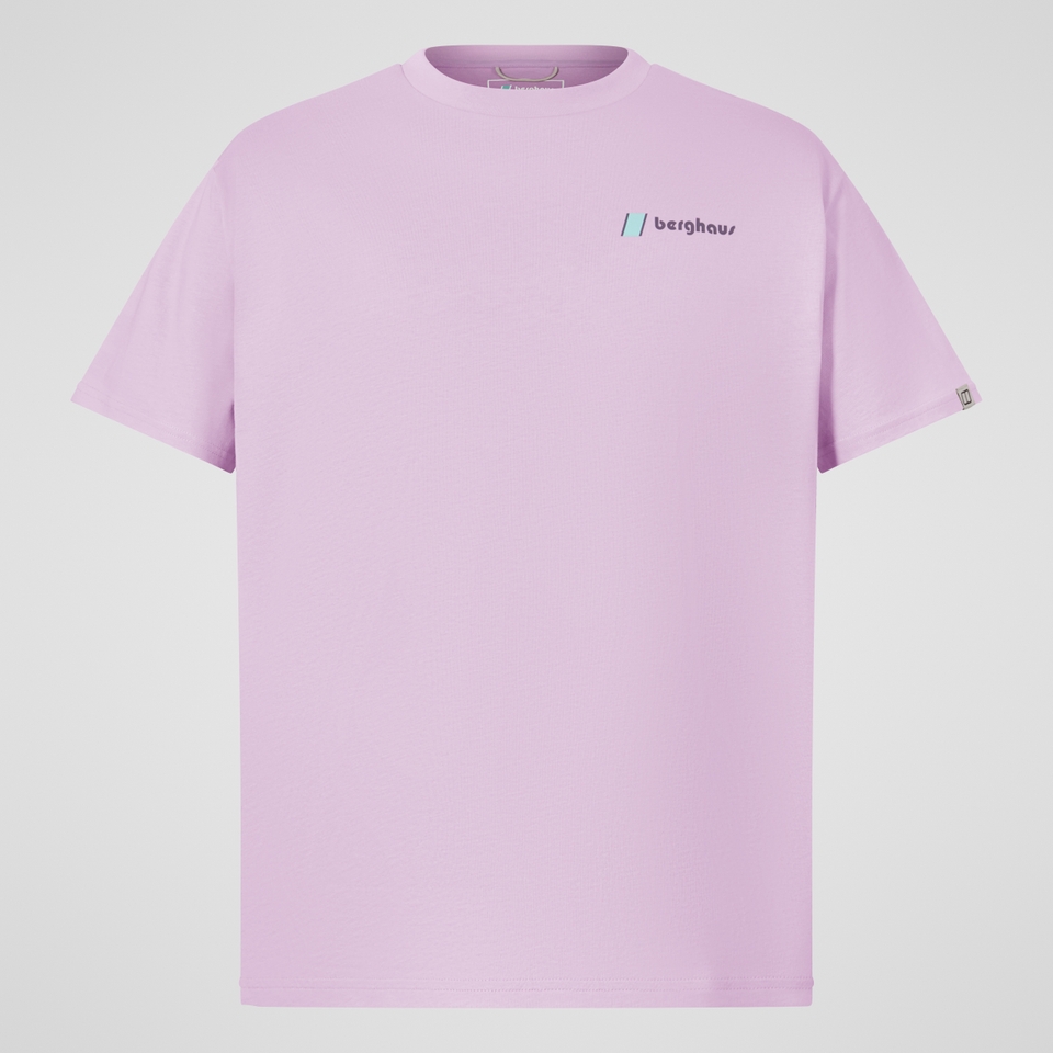Cyclops Hiker Tee für Herren - Violett