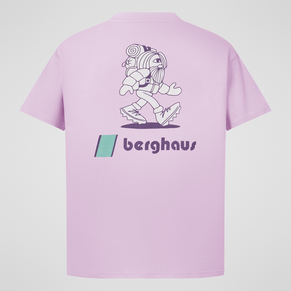 Cyclops Hiker Tee für Herren - Violett