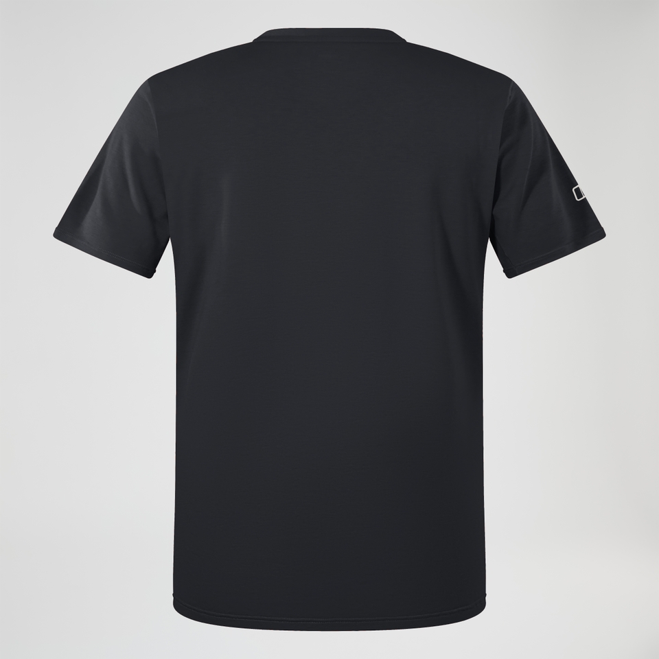 Men's Berghaus Delta Short Sleeve Tech Tee - Black
