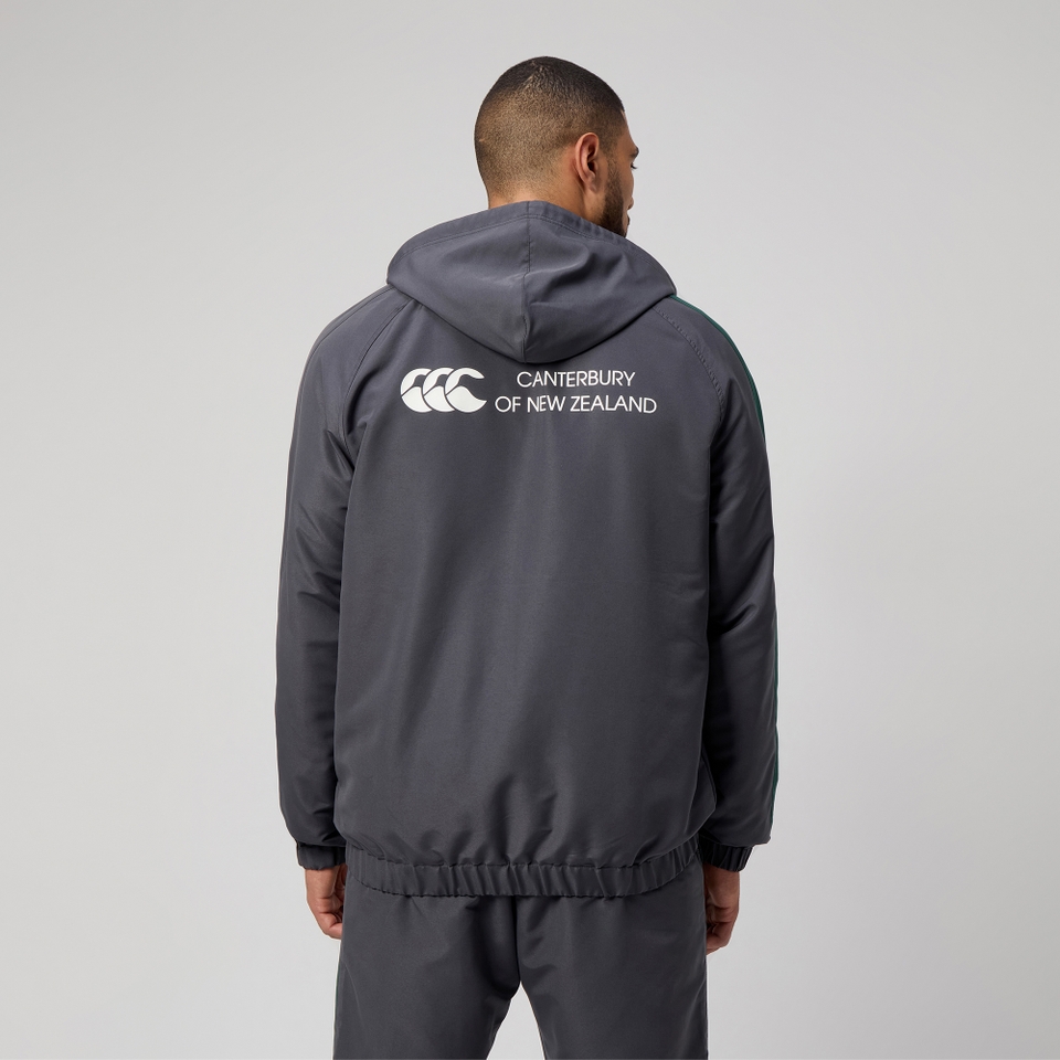 MENS LEGENDS QUARTER ZIP JACKET EBONY