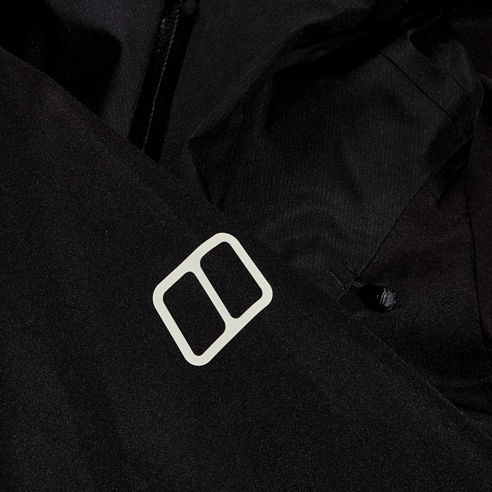 Wasserdichte Ridge-Seeker Herren-Jacke für Herren - Schwarz