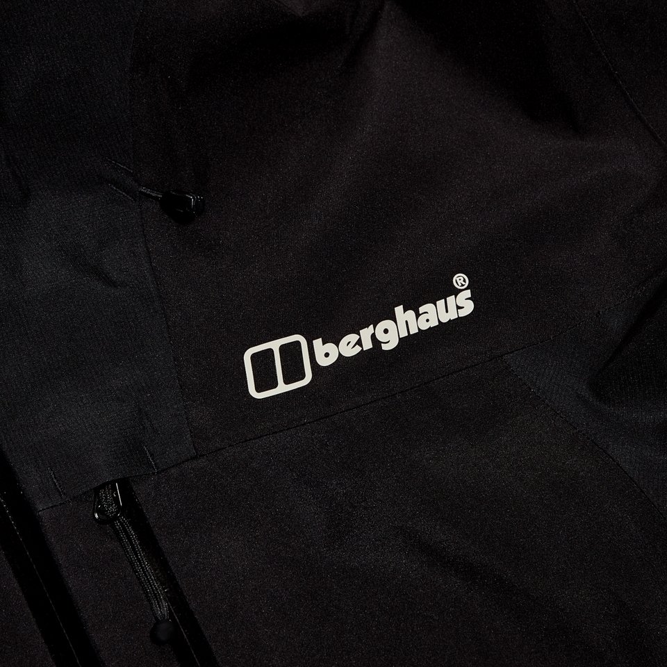 Wasserdichte Ridge-Seeker Herren-Jacke für Herren - Schwarz