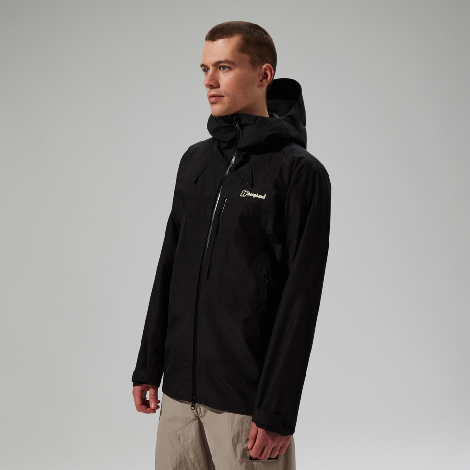 Wasserdichte Ridge-Seeker Herren-Jacke für Herren - Schwarz